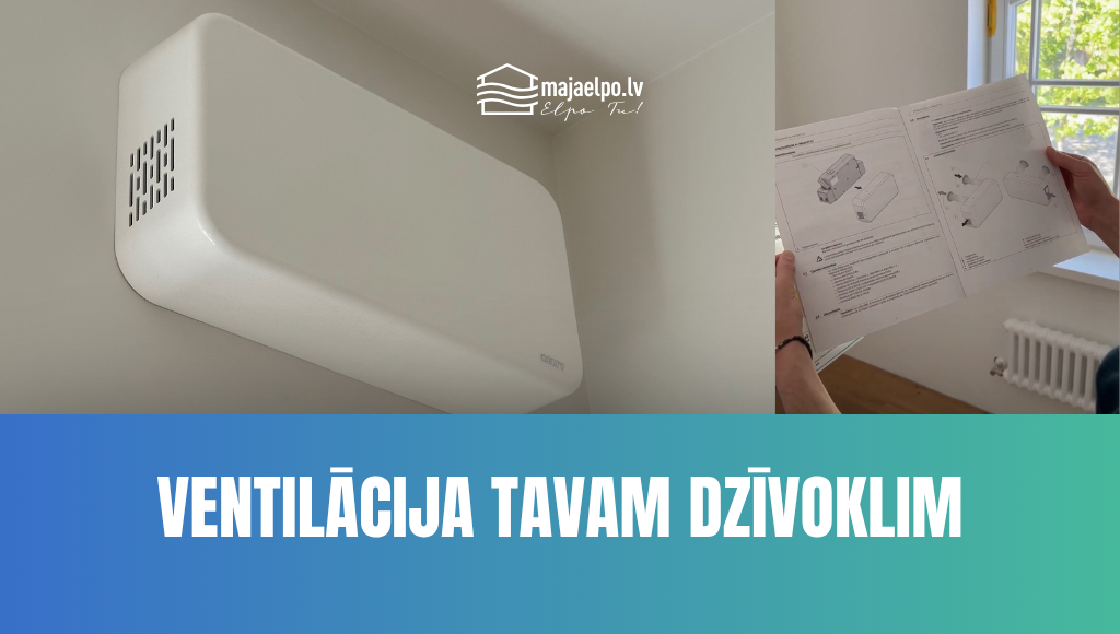 Blog raksts par ventilāciju dzīvokļos