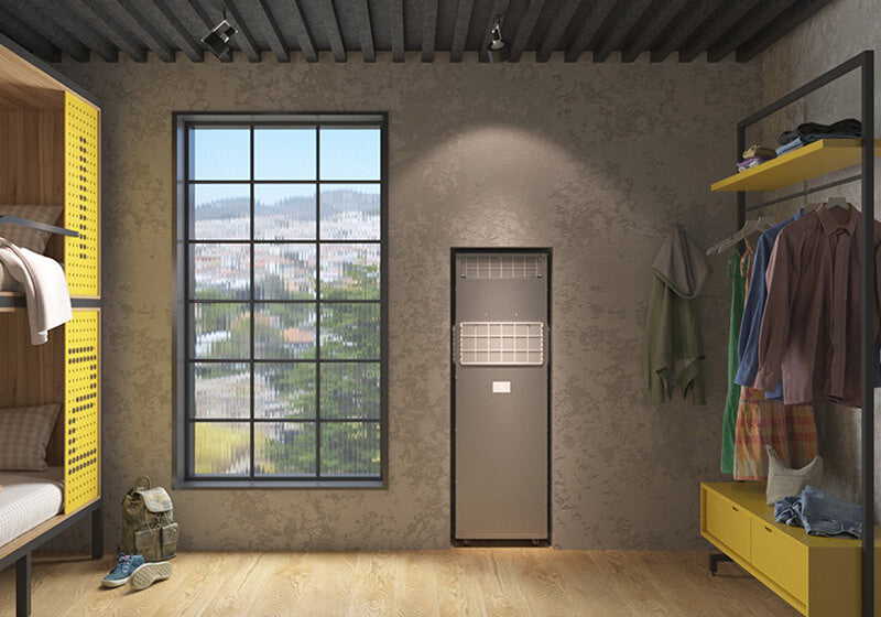 Iebūvējams kondicionieris Unico Vertical-NK EVAN 35HP R32 - mūrī