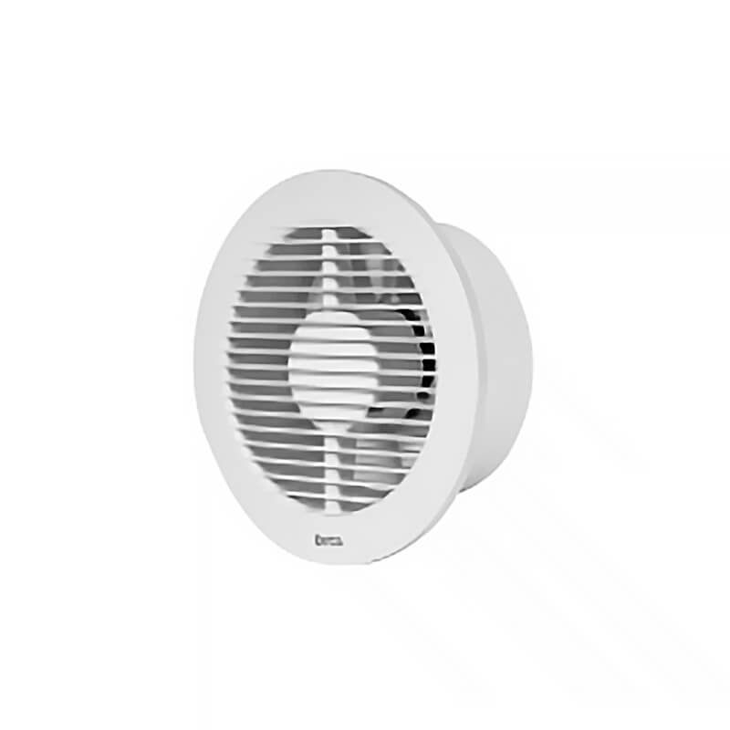 Europlast EA150HT white fan with timer and humidity sensor for large bathroom
