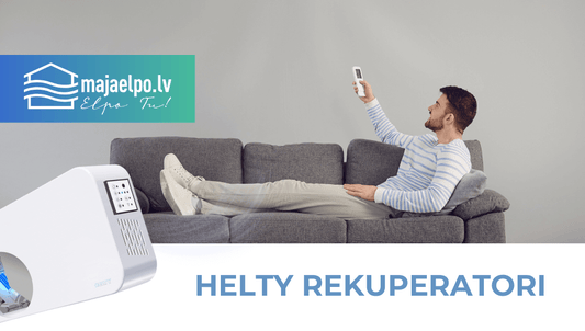 Helty Decentralized Heat recovery units: Quiet, Efficient Ventilation for Your Home