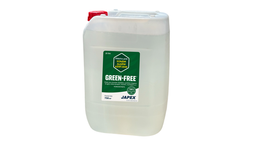 Japex GREEN-FREE® 25L - līdzeklis sūnu, aļģu un ķērpju noņemšanai