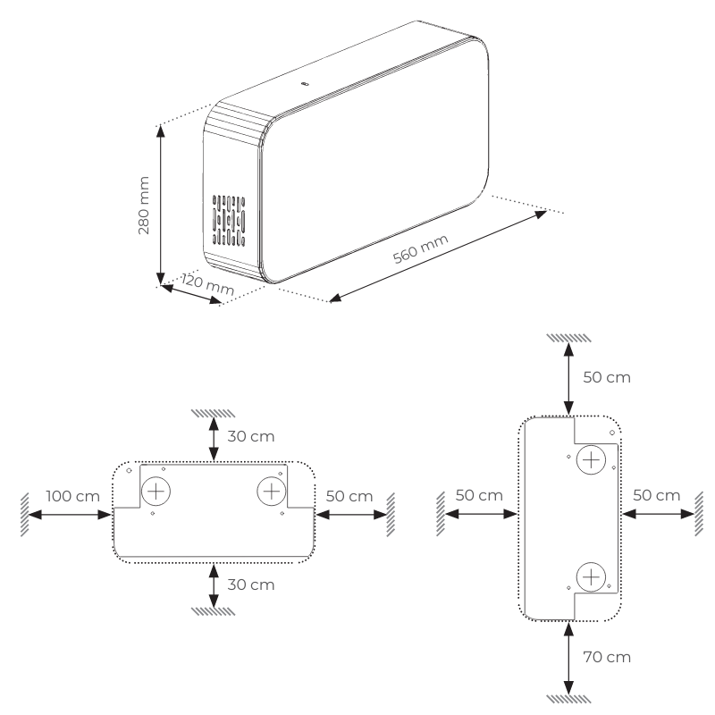 Recuperatore di calore HELTY HRV Flow EASY