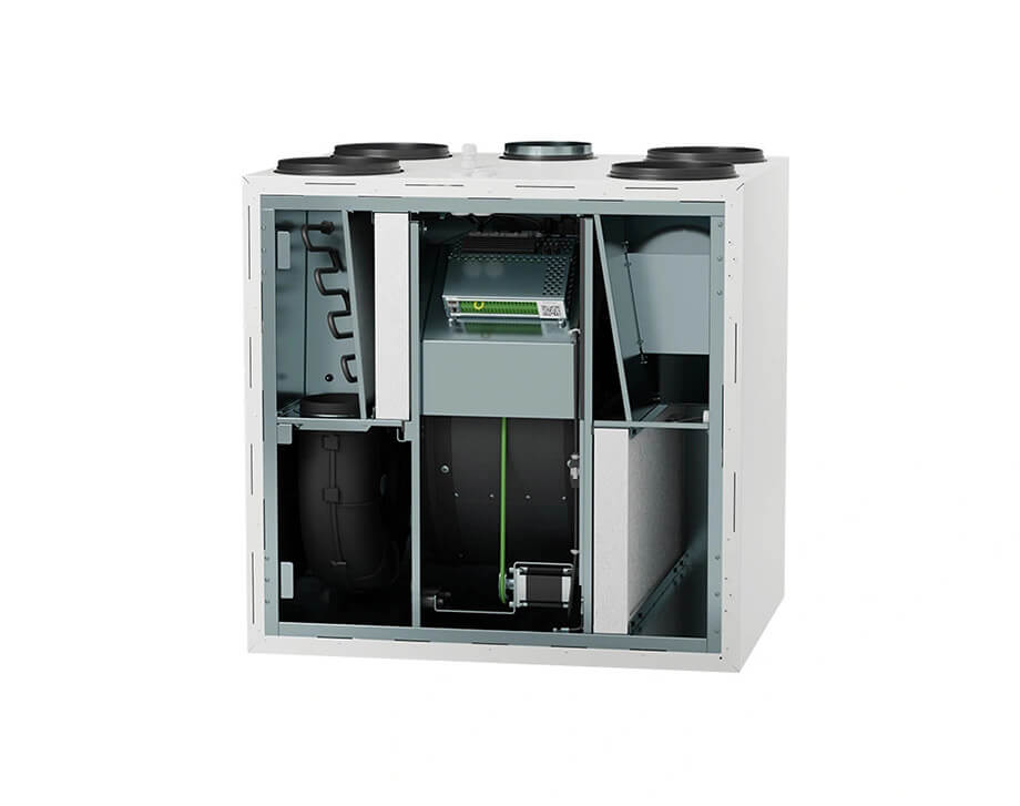 Sistema centralizzato di recupero del calore KOMFOVENT Domekt R 450 V C6M