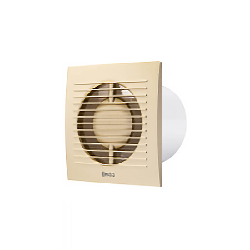 Europlast EE100HTG gold colour fan with timer and humidity sensor