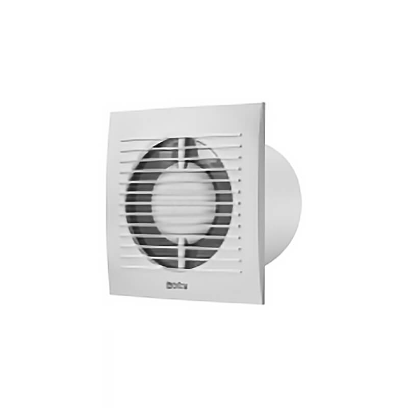 Europlast EE100HTS silver colour ventilator with timer and humidity sensor