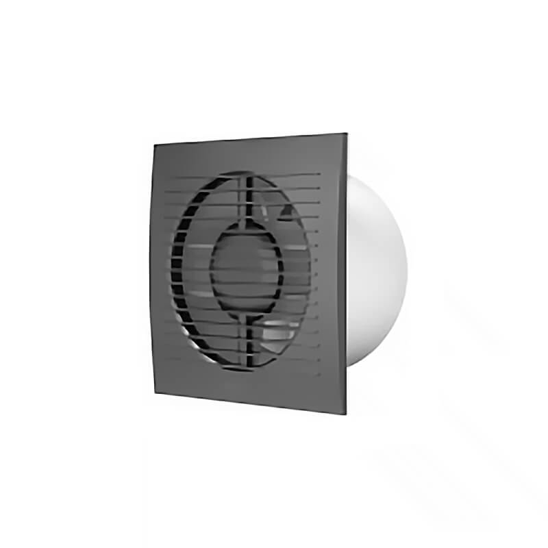 Europlast EE125A ventilator coal / anthracite color for bathroom