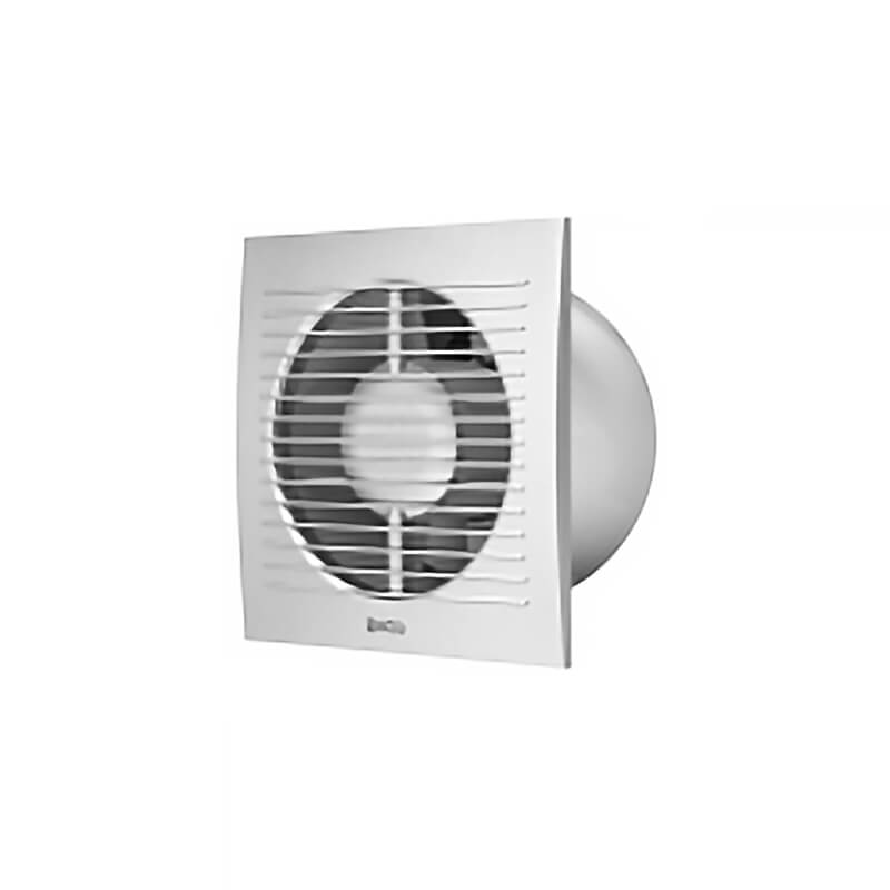 Europlast EE125HTS silver colour ventilator with timer and humidity sensor