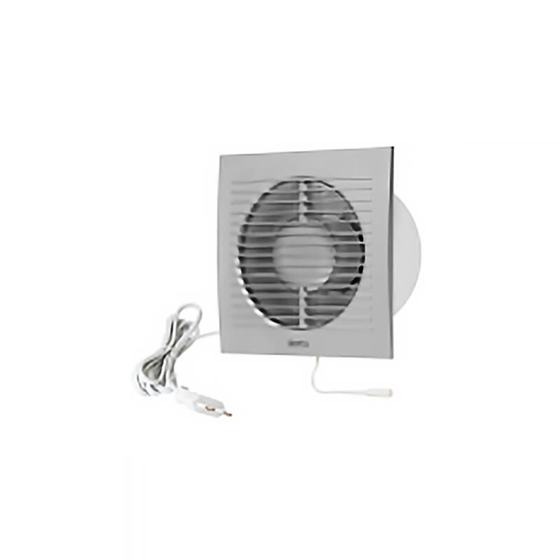 Europlast EE125WPS ventilator with pull string white for kitchen