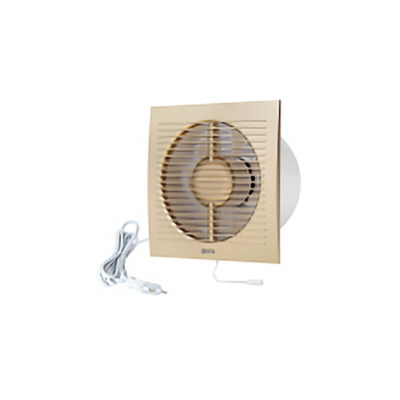 Europlast EE150WPG ventilator with pull-down switch gold for large kitchen