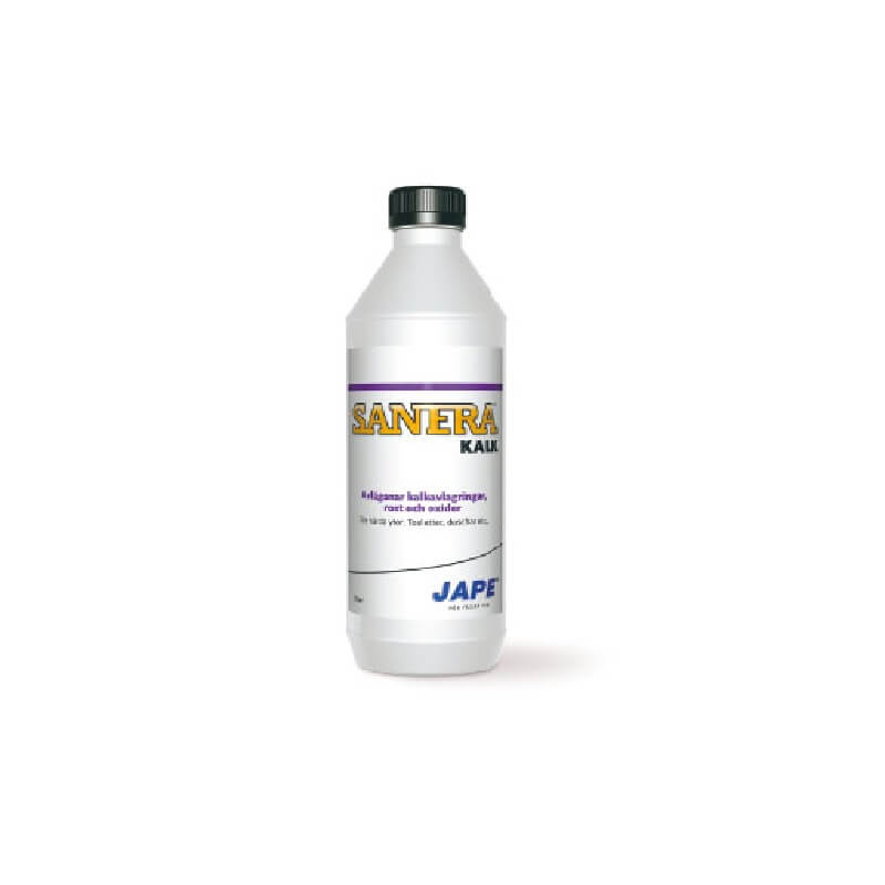 Jape Sanera Kalk Descaling agent; suitable for use in the bathroom, as well as for removing rust and calcium oxides, low pH
