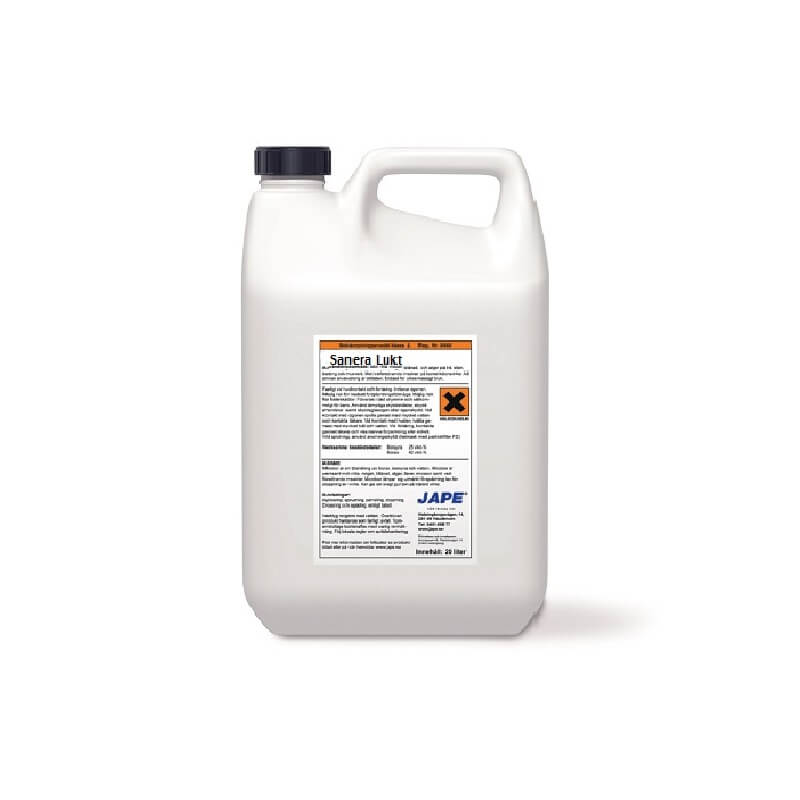 Jape Sanera Lukt 5L Disinfectant for unpleasant odor elimination.