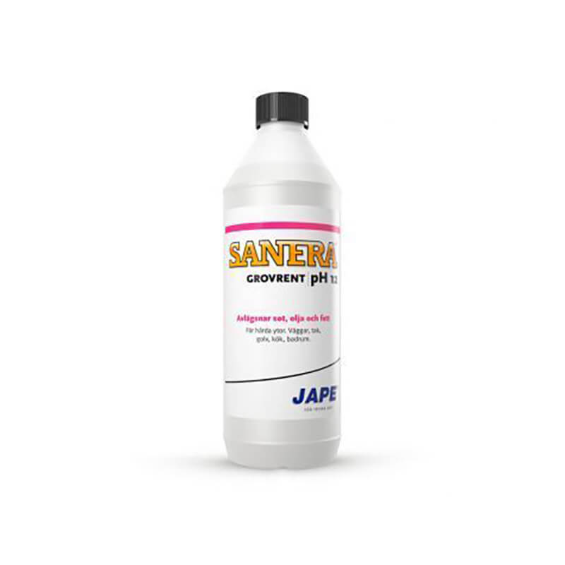 Jape Sanera pH12 1L Alkaline cleaner for extra dirty surfaces