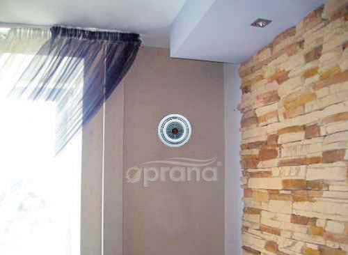 Rekuperators Prana-200G - uzstādīts dzīvoklī