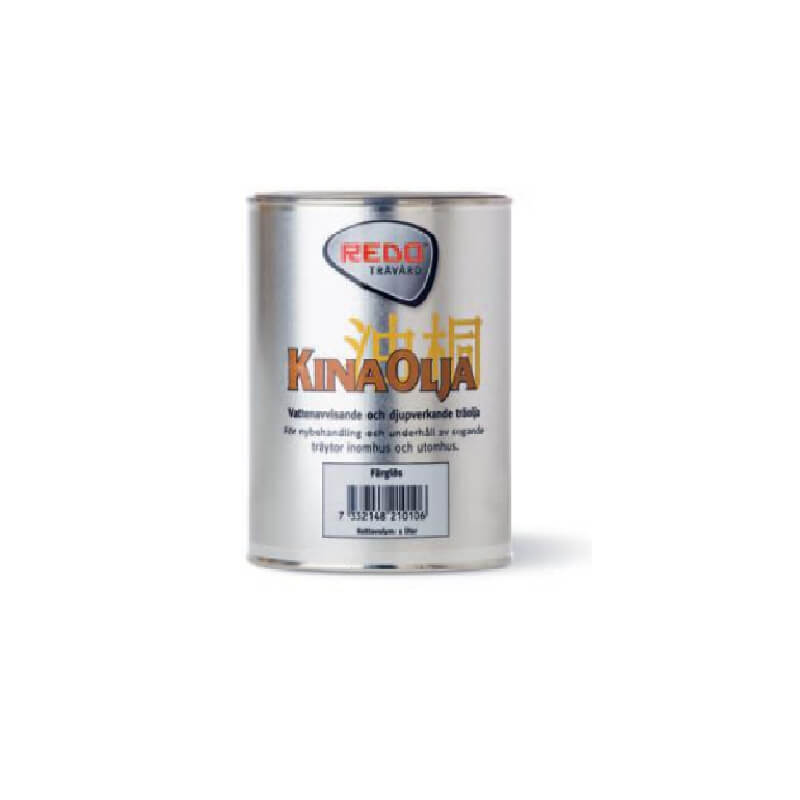 Jape Redo KinaOlja 1L (Brown) Deep penetrating, water-repellent oil for wood surfaces